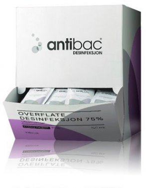 30091 Ytdesinfektionsservett Antibac 75% 150st