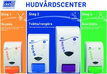 DEB 3-Step Skin Protection Centre - Stort