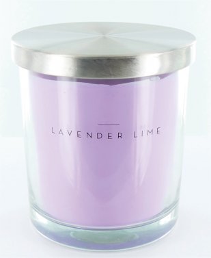 Artikel No. 56222 Doftljus med Lock Lavender Lime