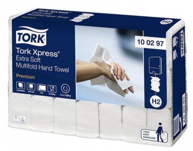 Tork Xpress Mjuk Multifold Handduk Premium H2