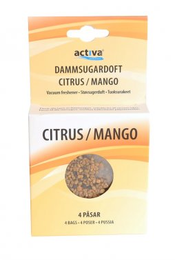 Dammsugaruppfräschare Citrus Mango 4-pack