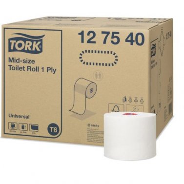 Toalettpapper TORK Mid-Size 2-lags T6