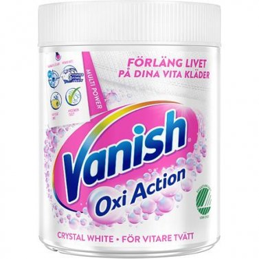 Vanish Oxi Action White fläckborttagning 470 gram