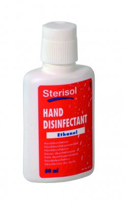 4115 Sterisol Handdesinfektion Etanol 50ml. Artikel No. 51056