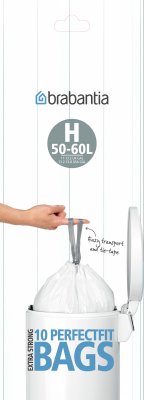 Brabantia Avfallspåse 50-60L (H) Dispenserpack. Artiklel No. 76755
