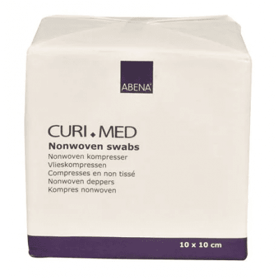 Curi-Med nonwoven kompress 4-lags osteril 10x10 cm - 100 st