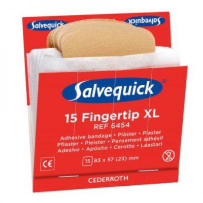Salvequick Fingertip Detectable - 15 st x 12