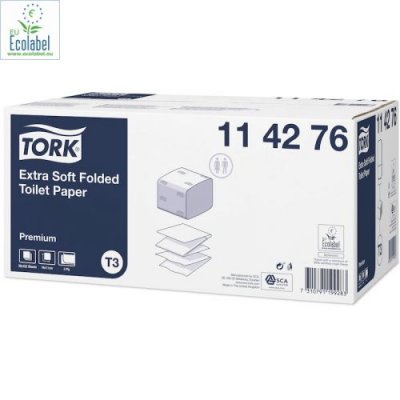 TORK Toalettpapper Premium T3 ark