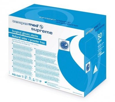 Latexhandske Sempermed Supreme Steril 7,5 (S/M) - 300 par