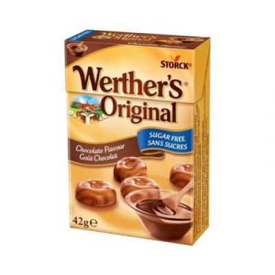 Werthers Orginal Chocolate sockerfri 42 gram